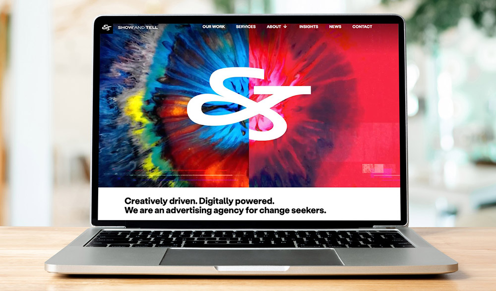 The Show and Tell Agency Website