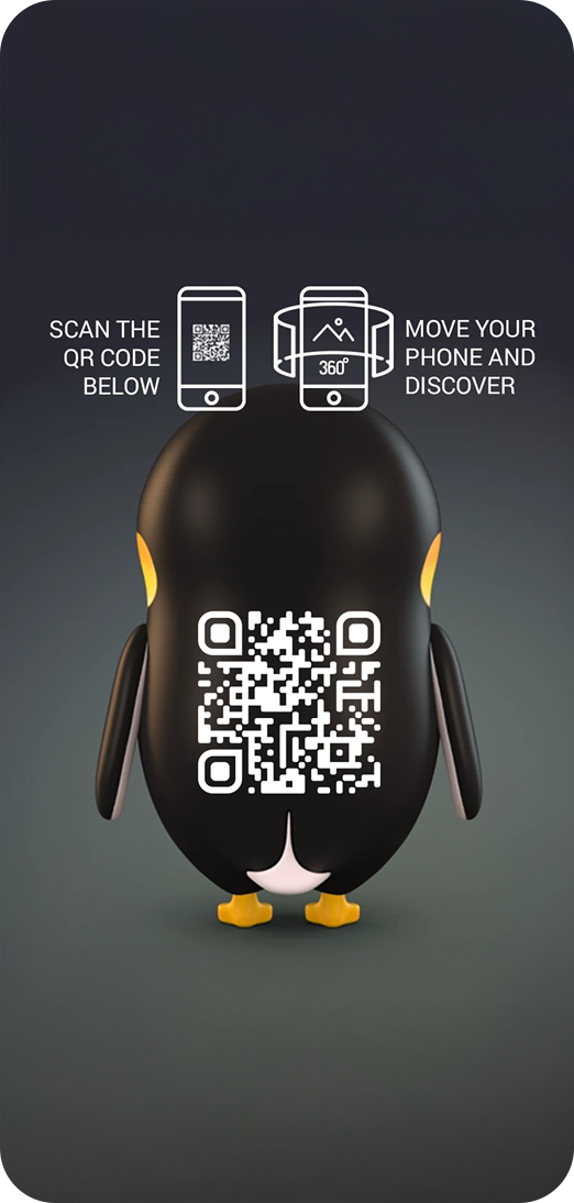 Penguin AR Game - try now