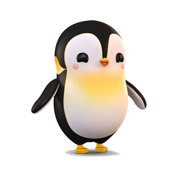 Penguin AR Game - characters penguin