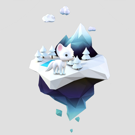 Penguin AR Game - characters